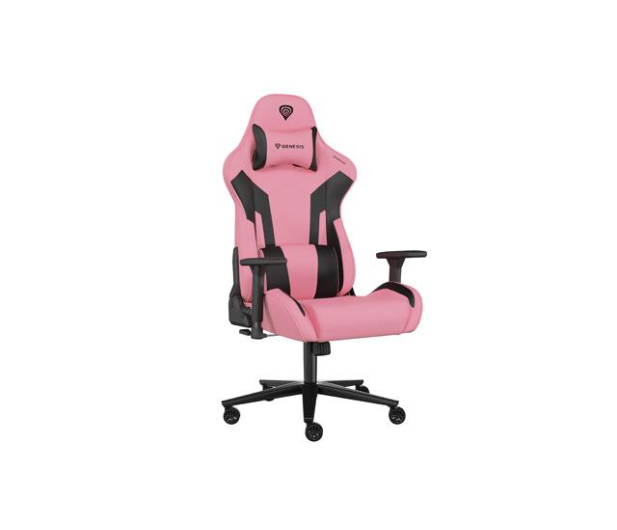 Genesis Fotel gamingowy Nitro 720 różowo-czarny - 1079614 - zdjęcie 3